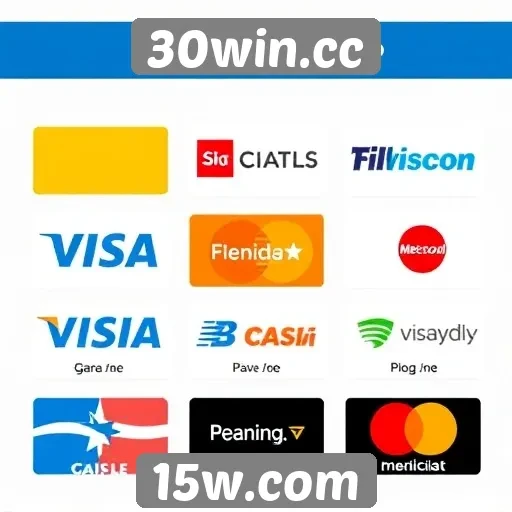 Métodos de pagamento aceitos no 30win.cc